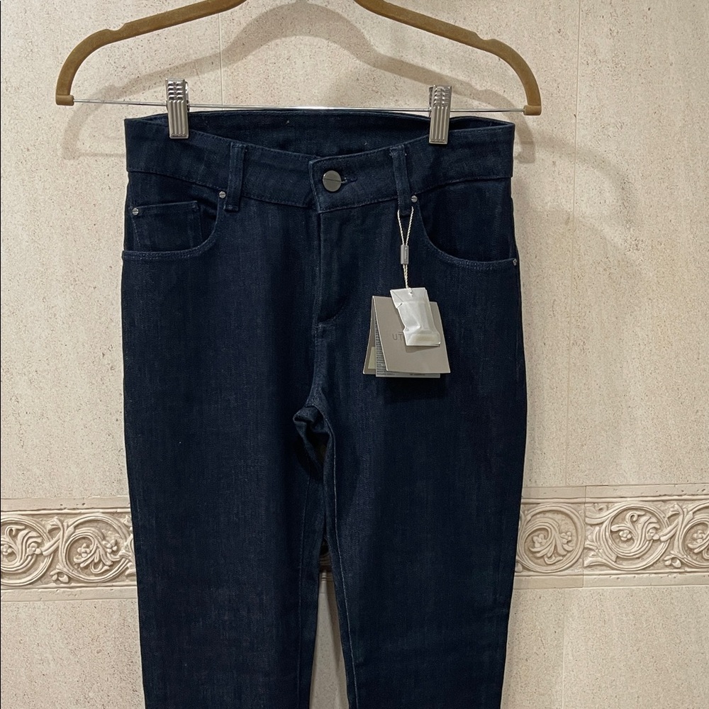 Uterque Midnight Blue Skinny Jeans